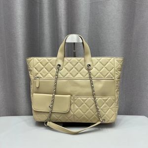 23P Top bolso de compras de albaricoque bolso de mano fragante mini bolso de mujer marca de lujo bolso de diseñador de moda 2023 nueva configuración original de axila portátil de gran capacidad