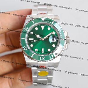 TOP fabriek V11 herenhorloge Saffierhorloges ETA 2836 3135 beweging Keramische bezel 904L roestvrij staal waterdicht 200M lichtgevende horloges