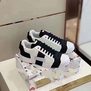 Top Nieuw aankomst Casual schoenen White Black Red Fashion Heren Vrouwen Leer Ademschoenen Open lage sport sneakers hchjkjj2658