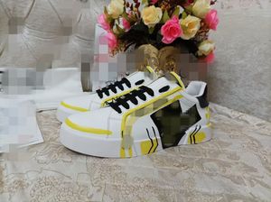 Top Nieuw aankomst Casual schoenen White Black Red Fashion Heren Vrouwen Leer Ademschoenen Open lage sport sneakers hckjjj0003