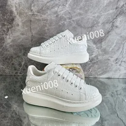 top nieuwe dames heren sneaker casual schoenen leren sneakers geborduurde strepen witte schoenen plat platform wandelen sport casual schoenen