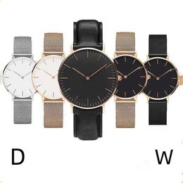 Top New Reloj de pulsera 40 mm Dial Luxury Men and women Relojes Independent Seconds Steel Case Leather Watch Relojes de pulsera de calidad