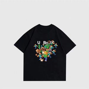 Top du tableau pop: T-shirt à manches courtes en coton pur et américain en coton pur pour hommes et femmes, lettres de t-shirt d'été imprimées S-2xl