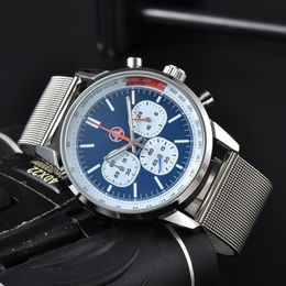 Top of the Line New Men's y Women's Watches, Reloj de tazón 1884 de alta gama, correa de nylon de moda, reloj de cuarzo impermeable de diseño de alta gama, reloj deportivo de seis pines #802