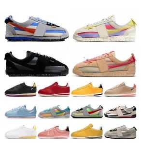 top og Classic Union x Cortez 2022 Designer Casual Schoenen voor Heren Dames Trainers Lemon Frost Light Smoke Grey Offs Noir Sesame Sneakers Sport Joggen Wandelen Groot 36-45