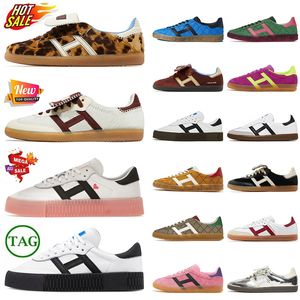 Top OG Originele Designer Casual Schoenen Plat Luipaard Zilver Nylon Vos Bruin Wit Wales Bonner Pony Sneakers Laag Platform Roze Paars Sportief Rijke Valentijnsschoenen