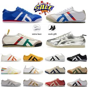 Top OG Chaussures de créateurs originales Mexique 66 Chaussures pour hommes Plate-forme Chaussures de sport Plate-forme Noir Blanc Bleu Jaune des Chaussures Baskets Baskets Femmes 36-45