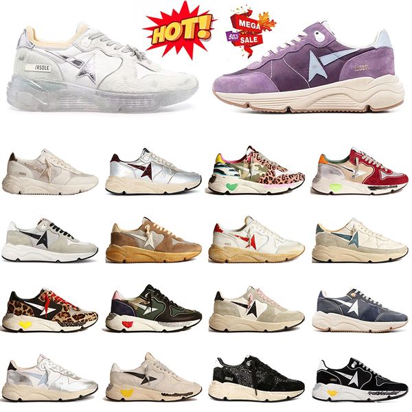 Top Og Original Golden Goode Running Star Sales Dirty Shoes Luxury Womens Mens Superstar Italie Brand Trainers faits à la main Designer Flat Suede en cuir en cuir