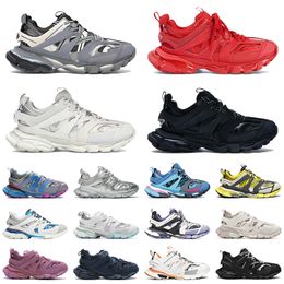 Top OG Original Marque de luxe Hommes Femmes Balencaigaes Track 3 3.0 Triple blanc noir Baskets belenciaga formateurs belanciaga coureurs chaussures de tennis grand-père ancien papa