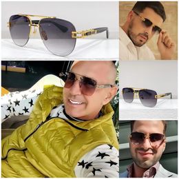 Top Original A DITA GRAND EVO ONE TOW RX Lunettes de soleil pour femmes et hommes Marque de luxe rétro Lunettes sans monture Design de mode Lunettes de soleil pour femmes Lunettes en métal