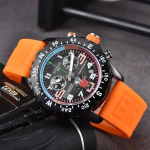 Top de marque originale pour hommes pour hommes Luxury Endurance Sport Date automatique Date de bracelet Business Quartz Chronograph Horloges masculines 240515