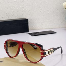 Top originele hoogwaardige designer zonnebril voor mannen beroemde modieuze retro luxemerk brilglas mode dames bril caza 163 heren frame clear00
