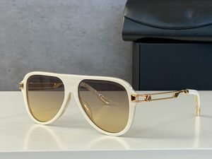 Lunettes de soleil design de haute qualité originales pour hommes célèbres lunettes de marque de luxe rétro à la mode Design de mode femmes lunettes MAYBA THE MICE Taille 56-13-150