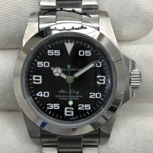 Top Original Luxury R olax Reloj tienda en línea Automático Mecánico Log Kong Ba Hei Totalmente rr016 Con caja de regalo