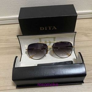 Top Original vente en gros de lunettes de soleil Dita boutique en ligne DITA 3 Flight 004 Lunettes de soleil 7804 Bl Gld