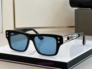 Top Original vente en gros de lunettes de soleil Dita boutique en ligne Monture de plaque droite GRANDMASTER SEVEN DT 407