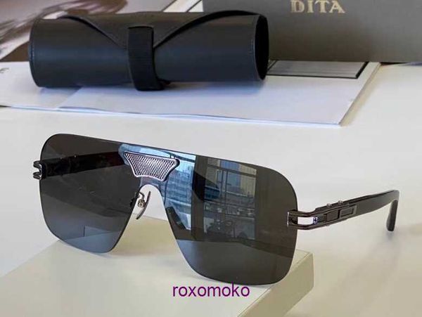 Top Original vente en gros de lunettes de soleil Dita boutique en ligne Grand cadre pour hommes DITA DTS163grand ami Outdoor Multi color 66