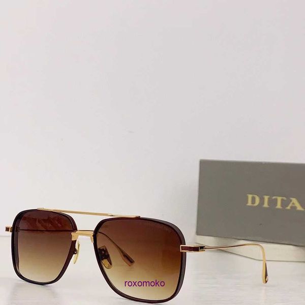 Top Original vente en gros de lunettes de soleil Dita boutique en ligne Hommes et femmes DITA DTS142 nouvelle boîte de protection solaire extérieure myopie OUL2
