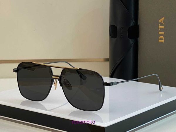 Top Original vente en gros de lunettes de soleil Dita boutique en ligne Grand cadre pour hommes et femmes DITA ALKAMX DTS 100 Voyage en plein air