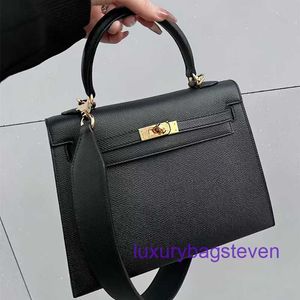 Top original vente en gros de sacs fourre-tout Hremms Kelyys boutique en ligne large bandoulière sac de haute qualité femme printemps été 2024 nouvelle paume en cuir véritable avec vrai logo VN9L