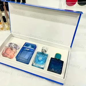 Perfume supérieur 7,5 ml / 30 ml 4/5 PCS Gift Men's and Women's Cade Set Perfume super bonne odeur Spray de parfum de haute qualité durable