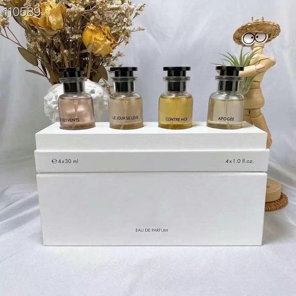 Set de perfume 10mlx5 apogee rose leve dream sable con caja de regalo del festival para mujeres entrega rápida