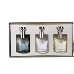 Ensemble de parfum supérieur 30 ml x3 Support Long parfum 7x7,5 ml Ensemble d'Eau de Toilette EDP de haute qualité pour hommes et femmes Spray Cologne pour les femmes parfums