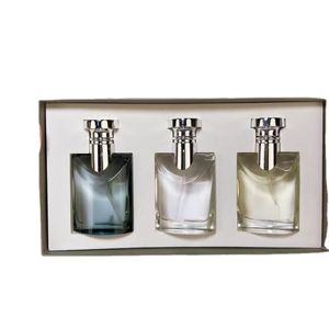 Top Perfume Set 30ml X3 Soporte Aroma largo 7x7.5 ml de EAU de Toilette EDP de alta calidad para hombres y mujeres Colonia Spray para mujeres Fragancia