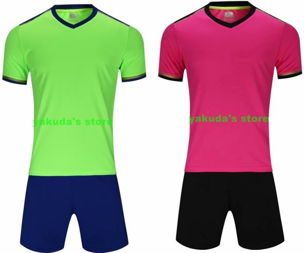 Top Personnalité Personnalisé 2019 Football Soccer Jersey Ensembles Maillots Avec Shorts Soccer Wear Men's Mesh Performance Design chemises personnalisées