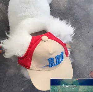 Top Pet Hat New Small Dog Casual Sun Hat Dogs Baseball Cap Tolevas respirant PEPS CAPS TROMAGE FORT
