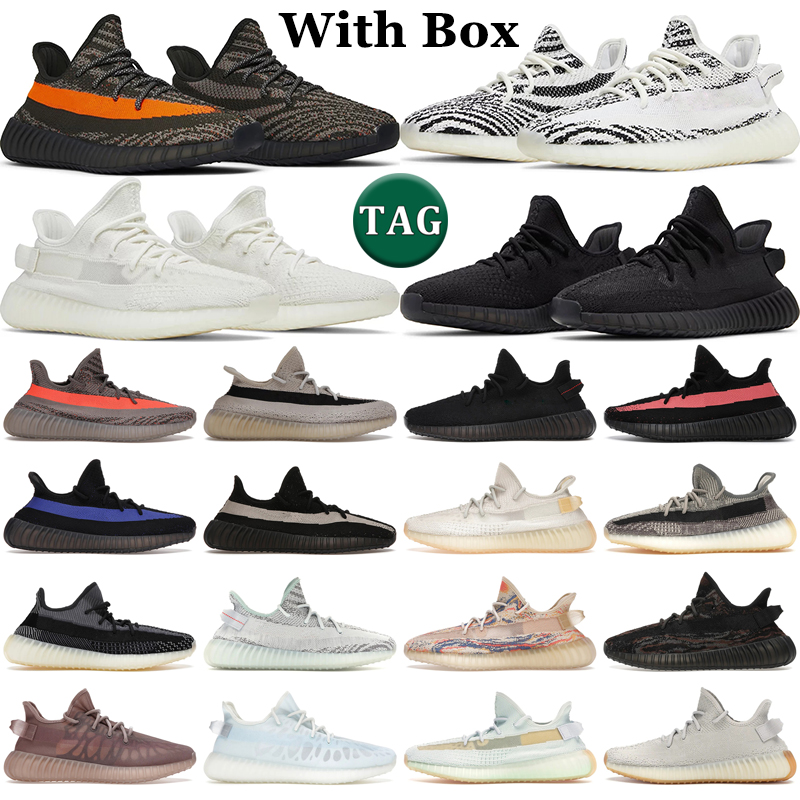 With Box running shoes men women sneakers Onyx Carbon Beluga Bone Core Black Red Slate Light Zyon Dazzling Blue MX Rock Oat Mono Ice outdoor mens trainers