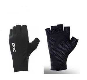 TOP POC Fietshandschoenen Halve Vinger Gel Sport Racing Fiets Wanten Dames Heren Zomer Racefiets Handschoenen Luva Guantes Ciclismo 240112