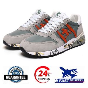 Top Premaitas Running Shoes Designer Italie Mick Lander Django Sheepskin Gentine Leather Tringers Sports Sneakers Walking Jogging Trainers Shoe for Men Women 98