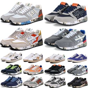 Top Premaitas hardloopschoenen ontwerper Italië Mick Lander Django Sheepskin Echt lederen traier Sportsneakers wandelen Jogging Trainers schoen voor mannen vrouwen 33