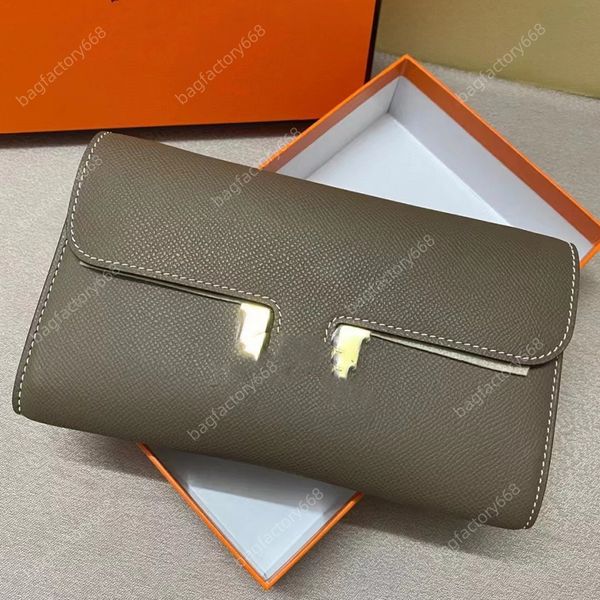 Top Monederos Diseñador Mujer Bolso Messenger Bag Luxurys Crossbody Bag 21cm Eposm Cuero genuino Hilo encerado a mano Costura Bolsas de moda para mujeres Embalaje de caja de regalo