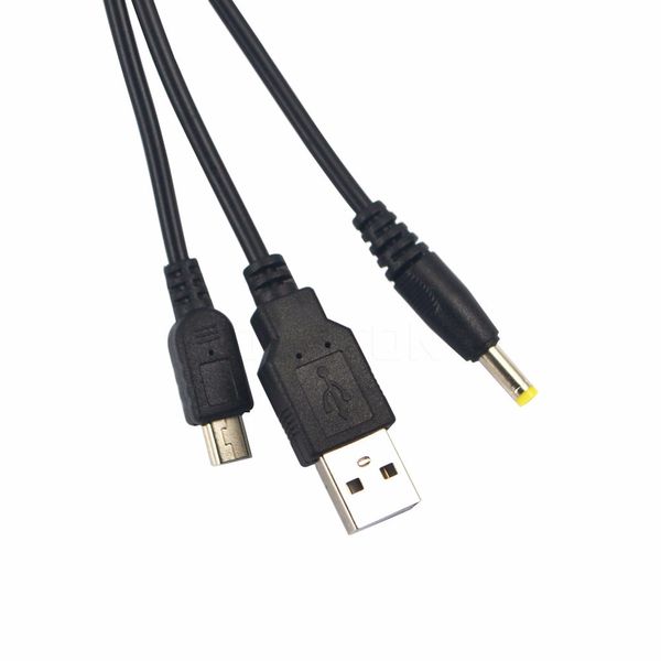 Top qualité 1.2m 2 en 1 chargeur de transfert de données USB câble de charge cordon pour PSP 1000 2000 3000 prix le plus bas sur dhagte