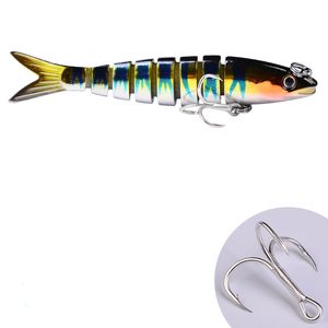 Top qualité 10 couleurs 9cm 7g Leurres de pêche à l'achigan Poissons d'eau douce Leurre Swimbaits Engrenages à naufrage lent Leurre réaliste Glide Bait Tackle Kits 160pcs / Lot