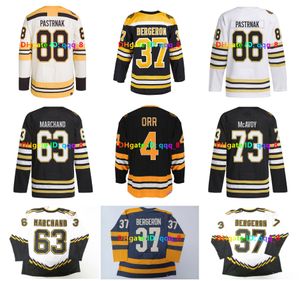 David Pastrnak Brad Marchand 100 aniversario CCM Bruins Hockey Jersey Frederic Swayman Jake DeBrusk Charlie McAvoy Hampus Lindholm Linus Ullmark Tamaño S-XXXL