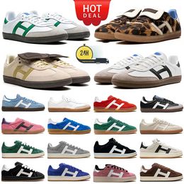 Designer schoenen Gazelle Casual schoenen Puls Mint Core Zwart Wit Solar Super pop roze Bijna Yellow Men Women Campus Sportsneakers