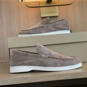 Mocasines para hombres zapatos causales de gamuza de cuero genuino mmtal mmtal slip-on Multicolor Massage Plataforma de zapatilla de zapatillas de diseño de placa para al aire libre