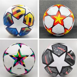 Calidad superior 2023 Euro Cup Balls Tamaño 5 Balón de fútbol 2021 European Uniforia Finale Final Kiev PU Gránulos Fútbol antideslizante HI285K