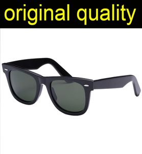 De calidad superior 214050 mm 54 mm lentes de vidrio gafas de sol para hombre mujeres marco de acetato gafas de sol hombres mujeres paquetes de caja de cuero original 7332649