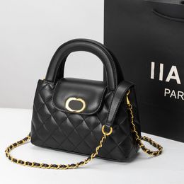 topkwaliteit 23K nano CC tas Mini Designer Bags Shopper tas met handvat Dames Kalfsleer Handtas Crossbody tote Mode heren Schoudertassen Luxe Chain pochette Tassen zwart