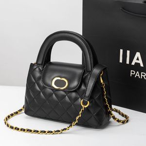 Top qualité 23K nano CC sac Mini sacs de créateurs Shopper sac à poignée supérieure femme sac à main en cuir de veau fourre-tout mode hommes sacs à bandoulière chaîne de luxe pochette sacs noir