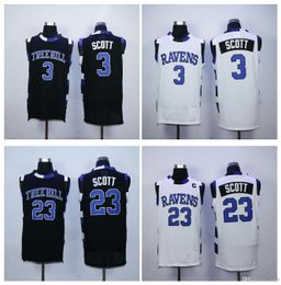 Topkwaliteit 3 De filmversie van One Tree Hill Lucas 23 Nathan Scott Jersey Double Ed College Basketball Jerseys maat S-XXL