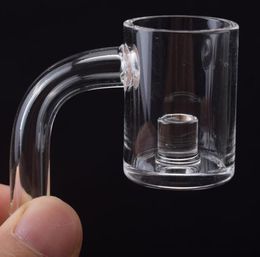 Martillo de reactor de núcleo superior plano inferior de 4 mm de calidad superior 10 mm 14 mm 18 mm Nail Banger de cuarzo para tubos de agua de vidrio Bongs