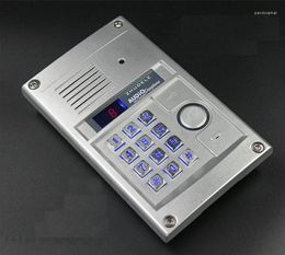 Système d'interphone pour 5 appartements, kit de visiophone Audio de sécurité domestique, Station extérieure 008A 327R avec mot de passe, qualité supérieure