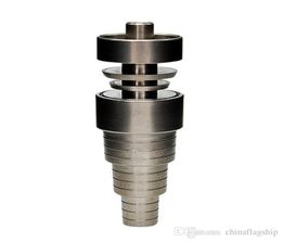 Qualité supérieure 6 en 1 réglable sans DOMEless gr2 dab ongle titane ongles mâle femelle pour s verre bong en stock7155312