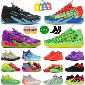 Puma LaMelo Ball Melo mb.03 chaussures de basket lamelo ball MB 3 sneakers Chino Hills rare Groove Melo balle lemelo toxique mb.02mb.01【code ：L】