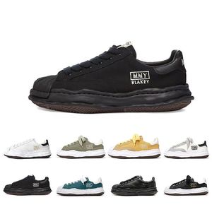 Top Qualité AAA Chaussures Maison Mihara Yasuhiro Toile Hommes Toe Cap Sneaker Hommes Mmy Plateforme Femmes Baskets Femmes Plates-formes Chunky